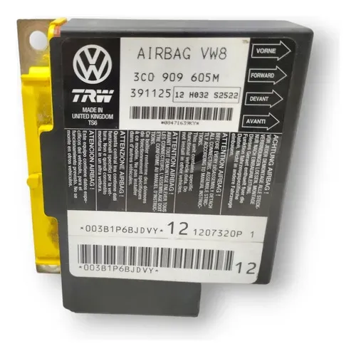 Módulo Arbag Vw Passat B6 2.0 Tsi 2007 2008 2009