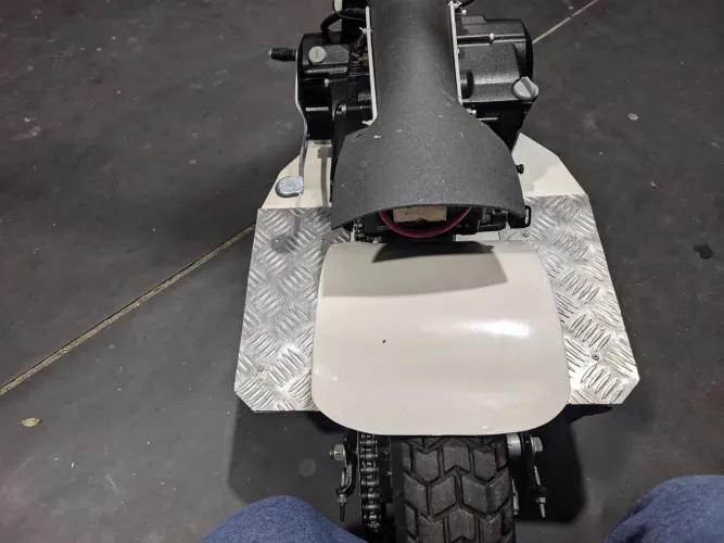 Patinete motor de biz 100 partida elétrica