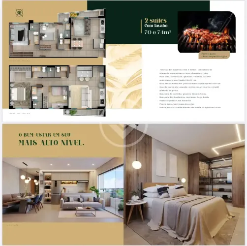 APARTAMENTO VIVERDE AREIAO 2 SUITES codigo: 154056