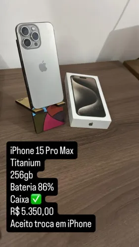 iPhone 15 Pro Max Titanium 256gb