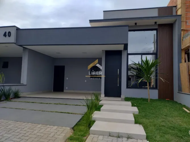 Casa nova à venda no Condomínio Jardim dos Lírios Paulínia/SP