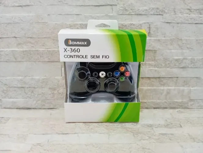 Controle Joystick para Xbox 360 Sem Fio