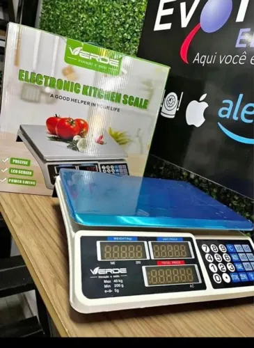 Balança Eletrônica 40kg novas garantia de 6 meses- Precisão e Economia
