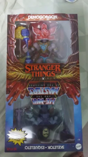 Esqueleto e Demogorgon - Masters of the Universe - Stranger Things - He Man - Lacrado
