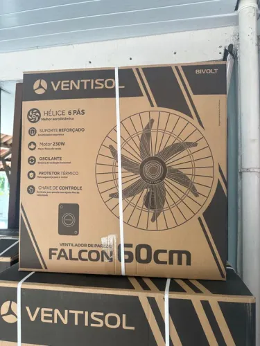 Ventilador de Parede Falcon 50cm Bivolt Ventisol