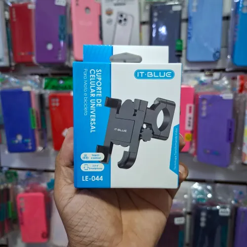 Suporte de celular para moto de metal resistente - entrega em slz e região 