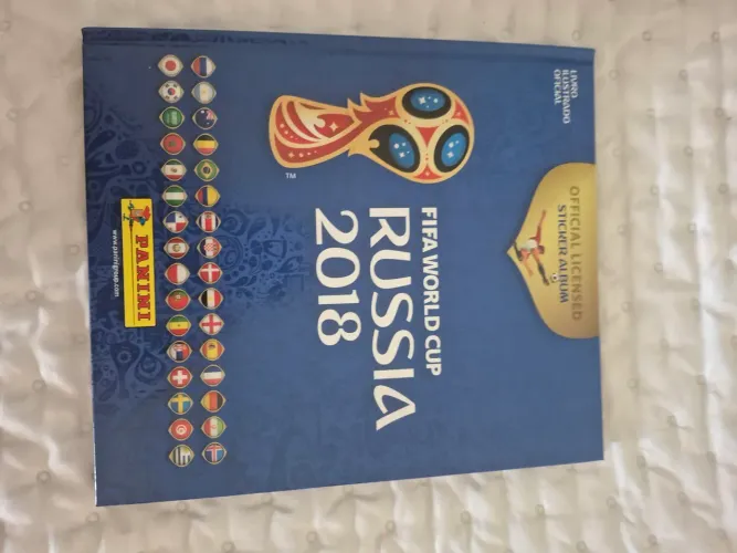 Álbum Copa do Mundo 2018 Rússia Capa Dura