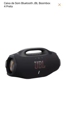 Caixa de Som Bluetooth JBL Boombox 4 - Preta