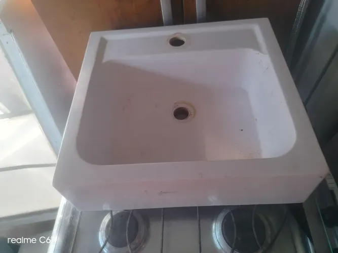 Cuba de banheiro louça cerâmica 