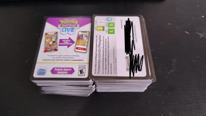 290 códigos Pokémon TCG Live