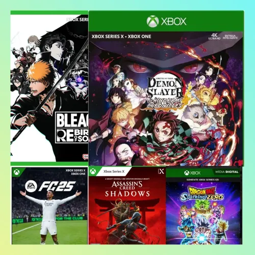 Jogos Xbox one e séries xs - entrega imediata 