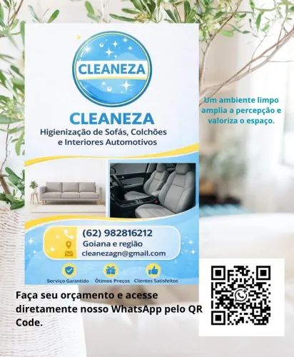 Higienização de Sofá em Goiânia - Secagem Rápida