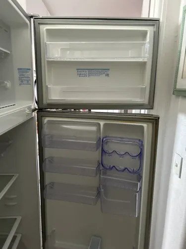 Geladeira frosfree eletrolux usada duplex 
