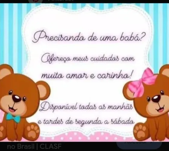 Cuidadora infantil