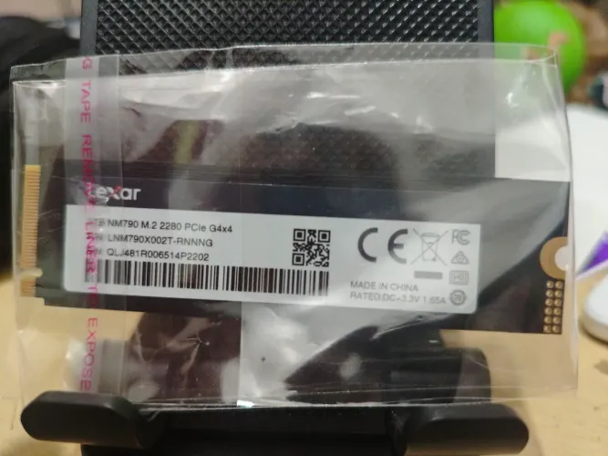 NVME 2Tb Lexar M.2 - Pcie Gen 4x4