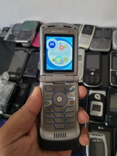Motorola V3c Celular Antigo Relíquia - Funcionando - Item de Colecionador
