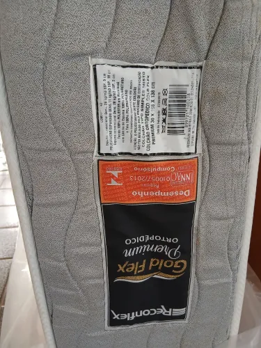 Cama Box mais colchão ortopédico