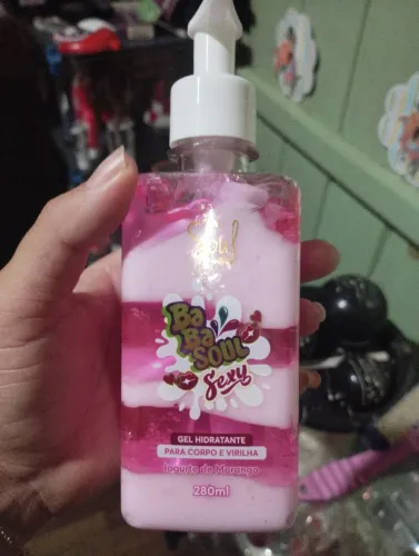 Hidratante comestível morango