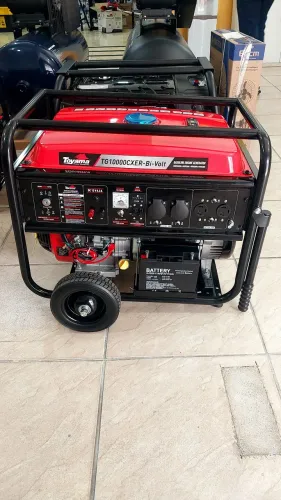 Gerador de Energia 9kva partida elétrica e manual Toyama (Novo)