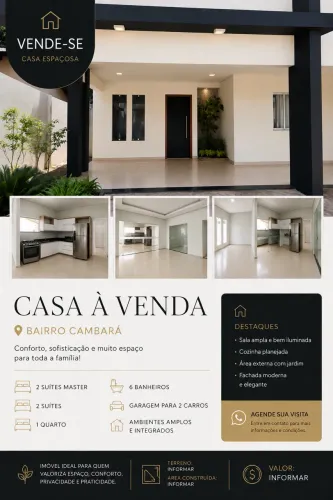 Casa à venda no bairro Cambará