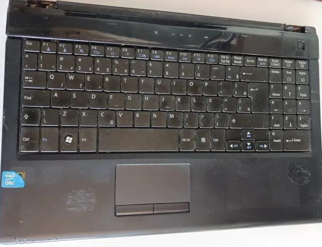 Carcaça notebook LG R590 (LGR58) p/ Retirada de Peças - Placa i5 Funcionando