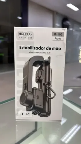 ESTABILIZADOR DE MÃO - CÂMERA PANORÂMICA 360° TRIPÉ 