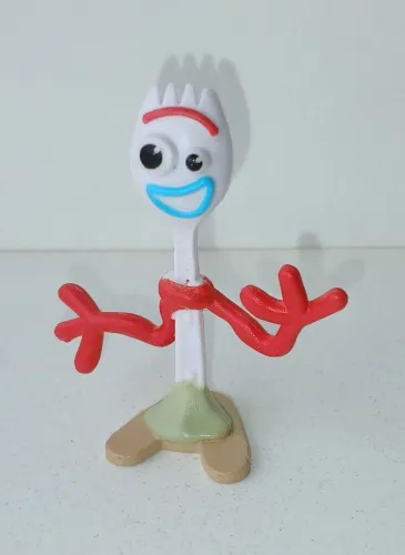 BONECO MINIATURA DISNEY TOY STORY PIXAR FORKY GARFINHO ORIGINAL