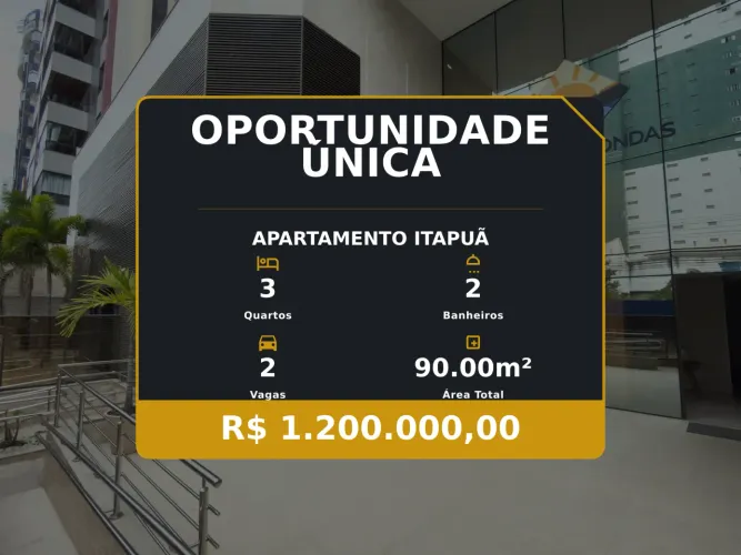Exclusivo apartamento em Itapuã: varanda gourmet e 2 vagas de garagem!
