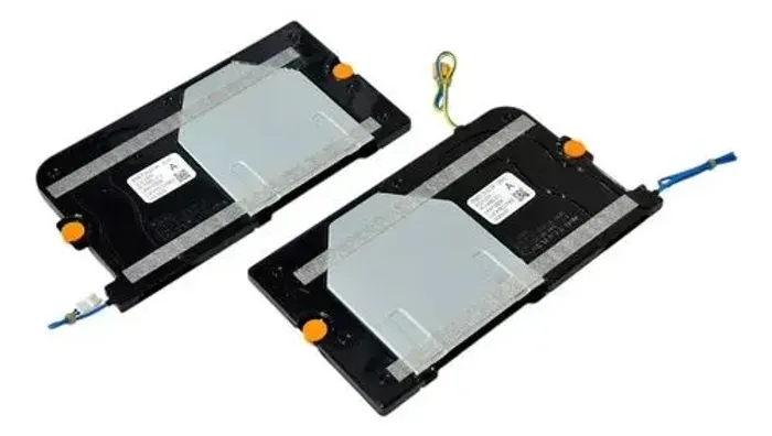 Par de altifalantes BN83-21211A retirados de uma Samsung com tela quebrada