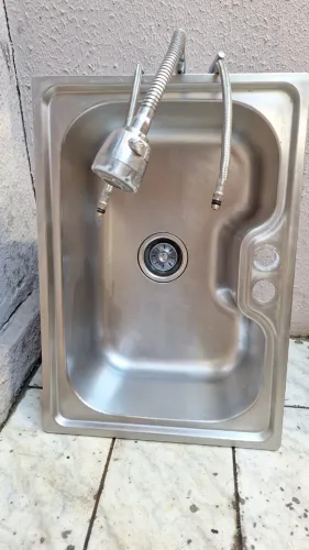 Kit Cuba e tanque inox com torneira gourmet 339,00 juntos ou separados, somos loja - 1302