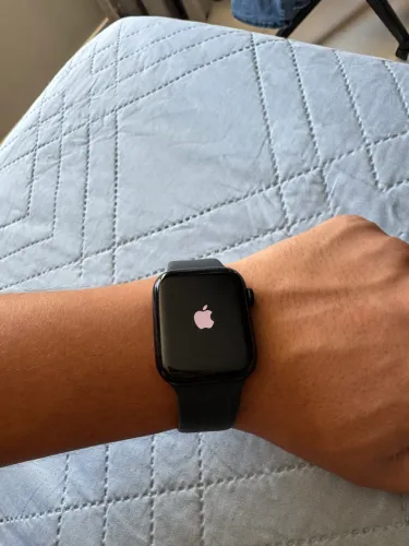 Apple Watch SE GPS 44mm Midnight Alumínio + Pulseira Original