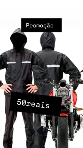 CAPA DE CHUVA PROMOÇÃO R$49.99