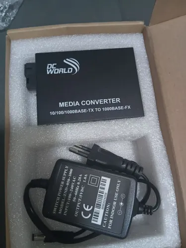 Conversor de fibra dc world