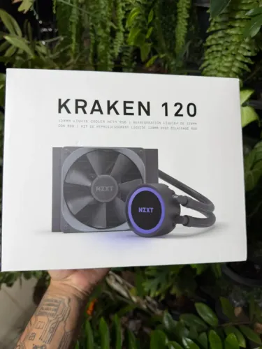 Water Cooler NZXT Kraken 120 - Impecável!
