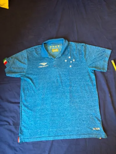 Camisa Cruzeiro - 2015 - 3º uniforme Azul - Penalty (Blusa)