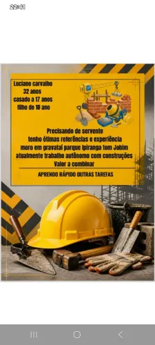 Precisou de Servente