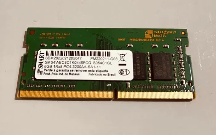 Memória RAM DDR4 8gb