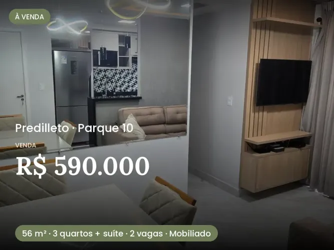 VENDO APTO - CONDOMÍNIO RESIDENCIAL PREDILLETO - 3 QUARTOS