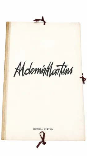 Livro "Aldemir Martins" - Edição Especial da Editora Cultrix | Capa Dura de Colecionador