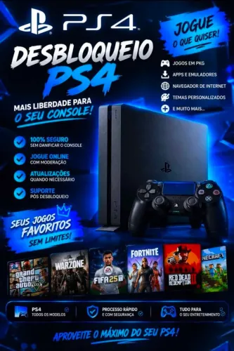 Desbloquio de ps4 versão 13.52