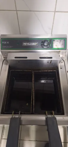 FRITADEIRA METAL CUBAS