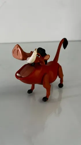 Pumba Rei Leão Anos 90 Mattel - Raro Colecionador - C/ Mecanismo