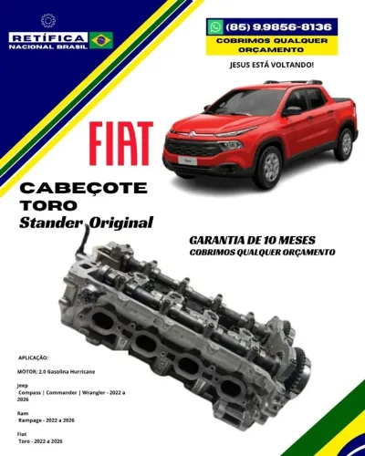 Promoção de Cabeçote Toro