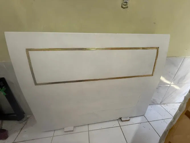 Cabeceira usada casal padrão! Já é o menor valor 