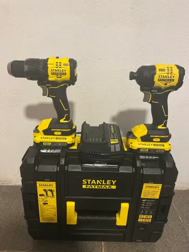Kit Furadeira e Parafusadeira Stanley Original