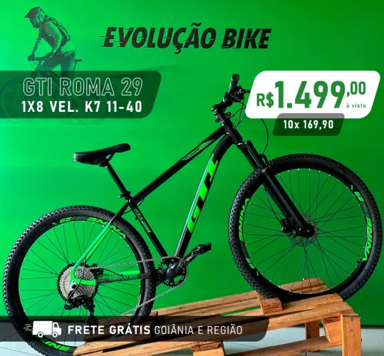 BICICLETA ARO 29 GTI ROMA KIT SUNRACE - FRETE GRÁTIS