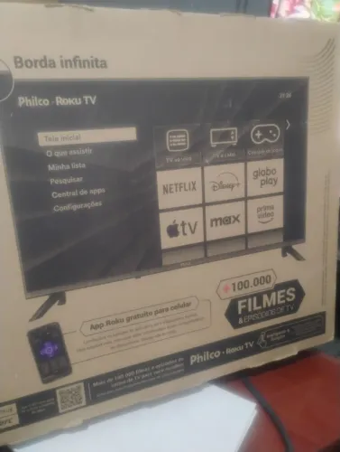 Vendo tv Philco Roku 32 polegadas