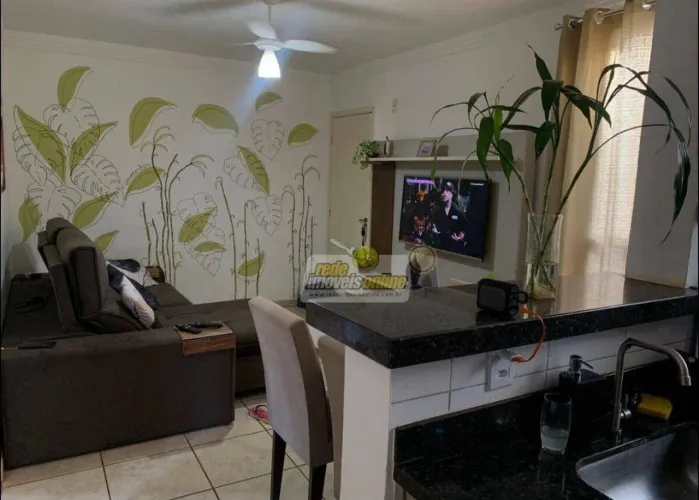 Apartamento com 2 dormitórios à venda, 45 m² por R$ 158.000,00 - Conjunto Pontal - Uberaba