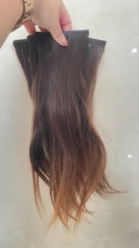 Mega Hair Bioadesivo NOVO - 40cm - 66g - Cor Natural