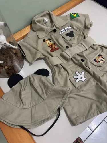 Roupa Festa Safari